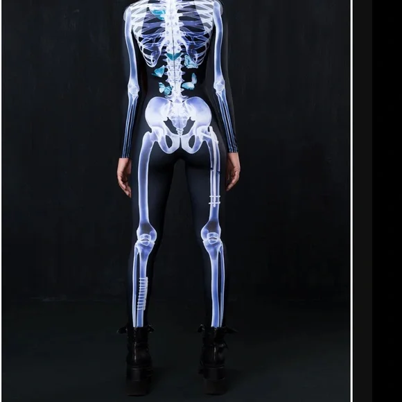 Authentic Badinka sz Medium X-ray Skeleton. $90 - Picture 2 of 5